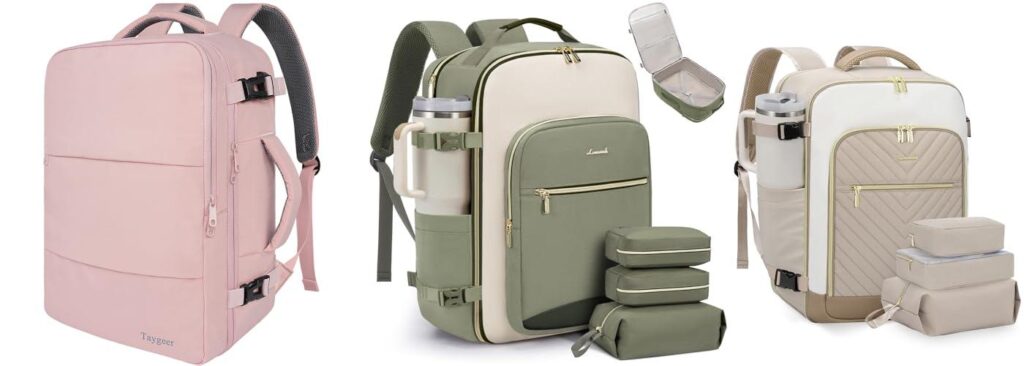Travel Backpacks For Women combined image