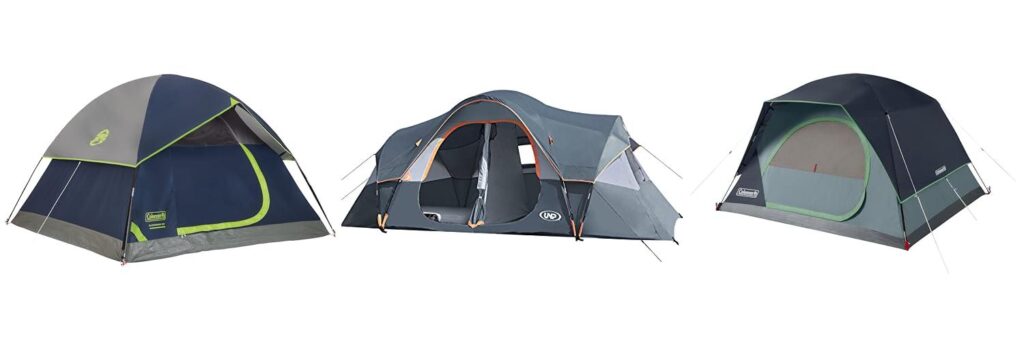 Waterproof Tents For Camping combined image