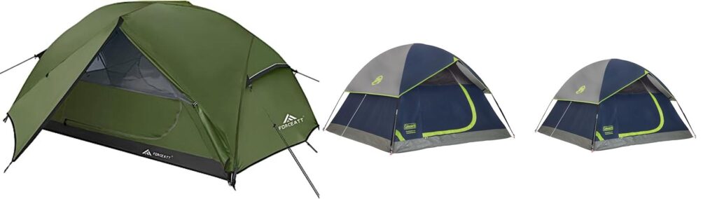 3 Person Tent Waterproof combined image