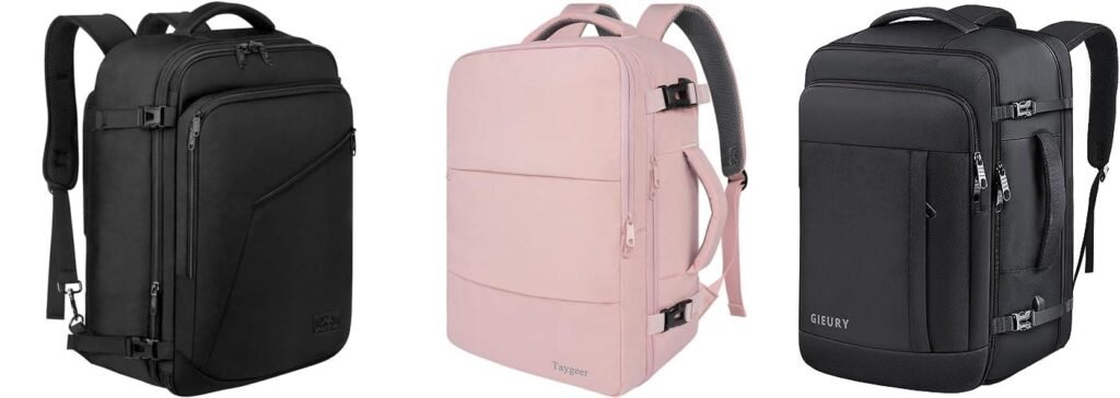 Airline Carry On Backpack combined image