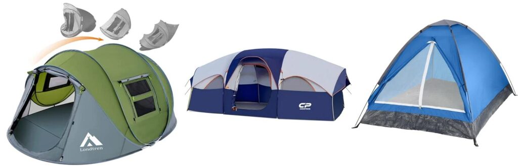 All Weather Tent combined image