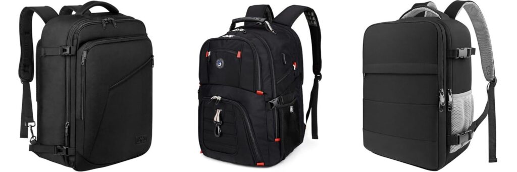 Backpack For Airline Carry On combined image