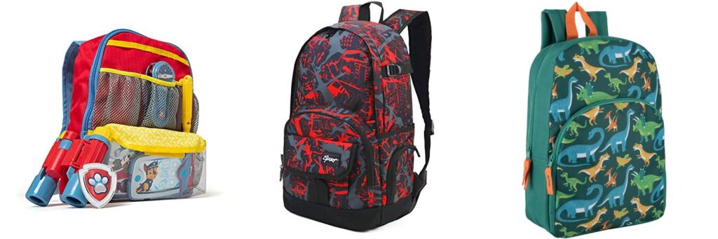 Backpacks Kids combined image