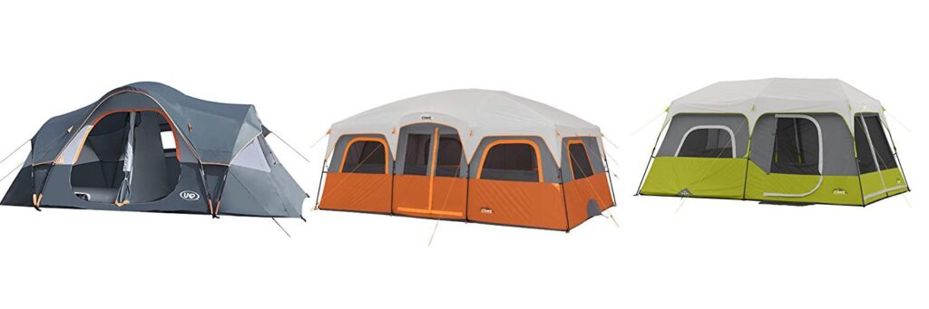 Big Camping Tents combined image