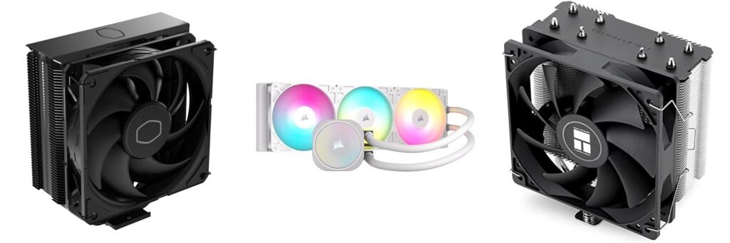 Cpu Cooler For Gaming combined image