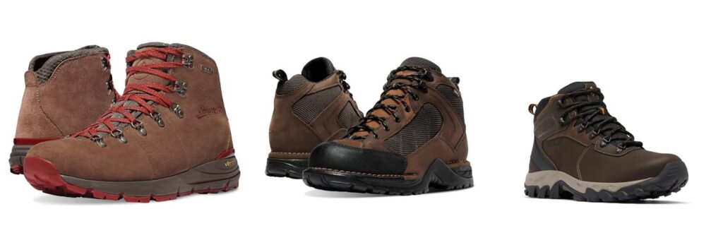 Danner Hiking Boots combined image