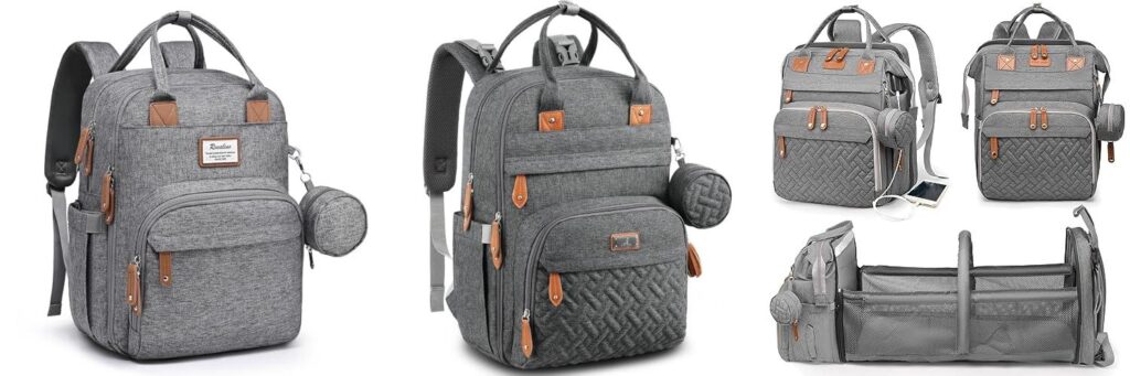 Diaper Bags Backpack combined image