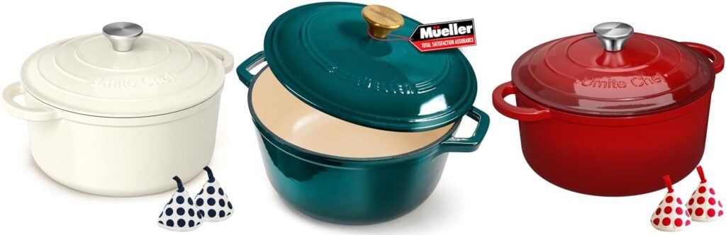 Dutch Oven For Baking combined image