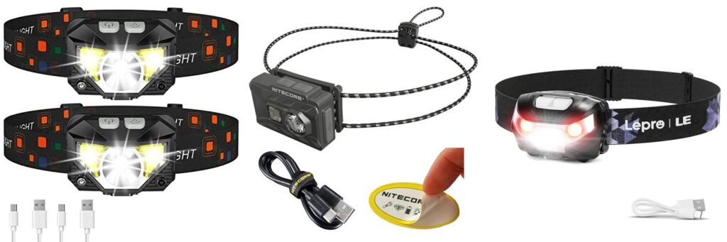 Headlamp For Backpacking combined image