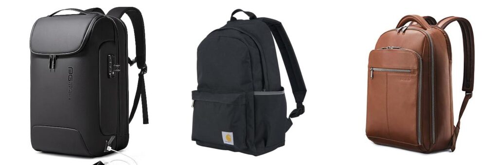 High End Backpacks combined image