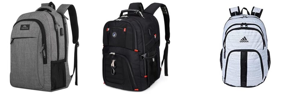 Highschool Backpacks combined image