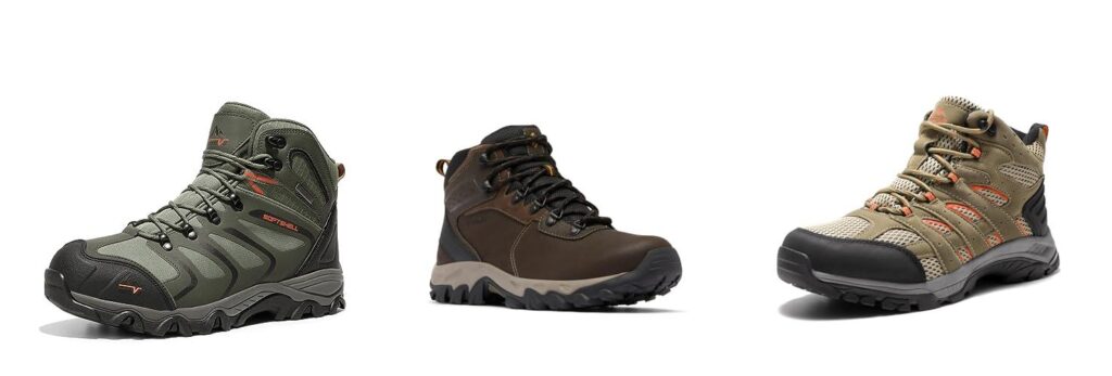 Hiking Backpacking Boots combined image