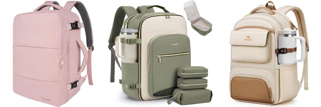 Personal Item Backpack combined image