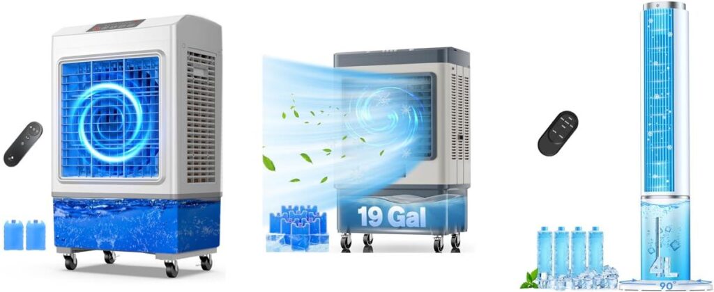 Rated Swamp Coolers combined image