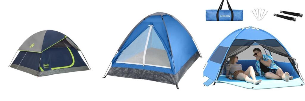 Tent For Beach Camping combined image
