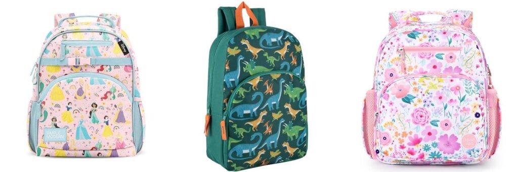 Kindergarten Backpacks combined image